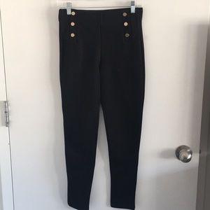 Zara - Size Medium Spandex Black Pants